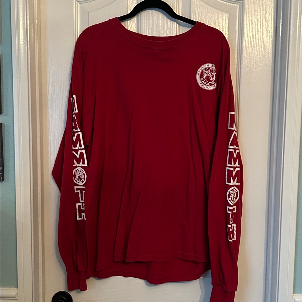Vintage Mammoth Mountain Gildan Long Sleeve Shirt XL